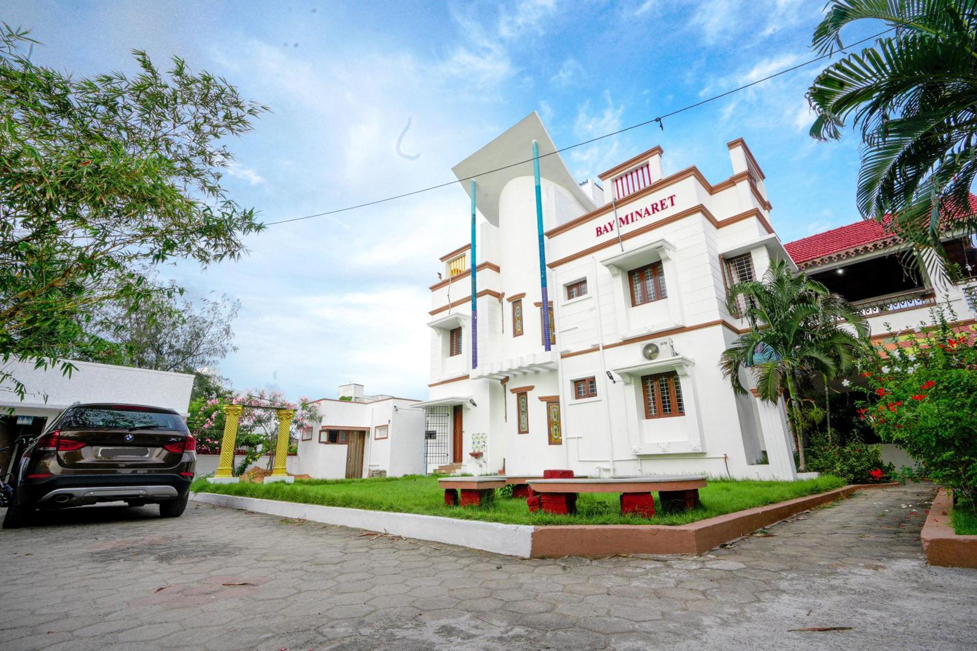 Bay Minaret Villa - Lavish 4Bhk Beach House At Ecr Uthandi Chennai Exterior photo