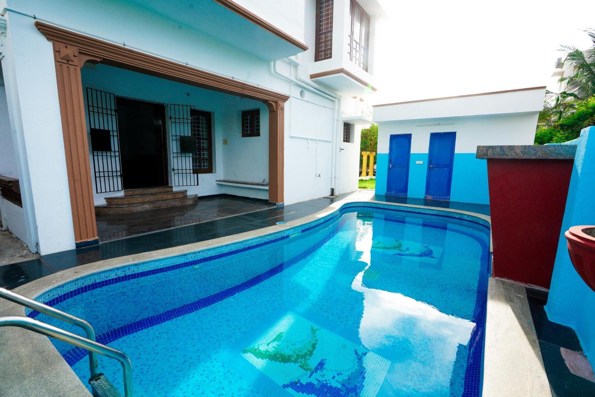 Bay Minaret Villa - Lavish 4Bhk Beach House At Ecr Uthandi Chennai Exterior photo