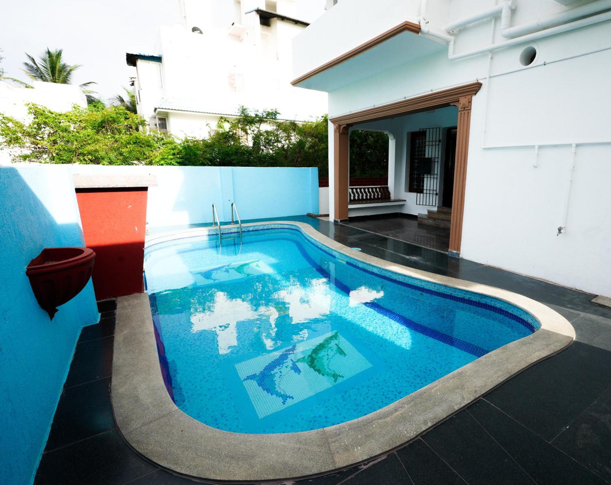 Bay Minaret Villa - Lavish 4Bhk Beach House At Ecr Uthandi Chennai Exterior photo